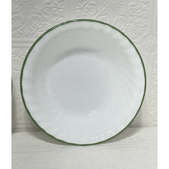 Corning Corelle Callaway Green Ivy Soup Cereal Bowls 7 1/4" Set of 2 - Picture 10 of 13